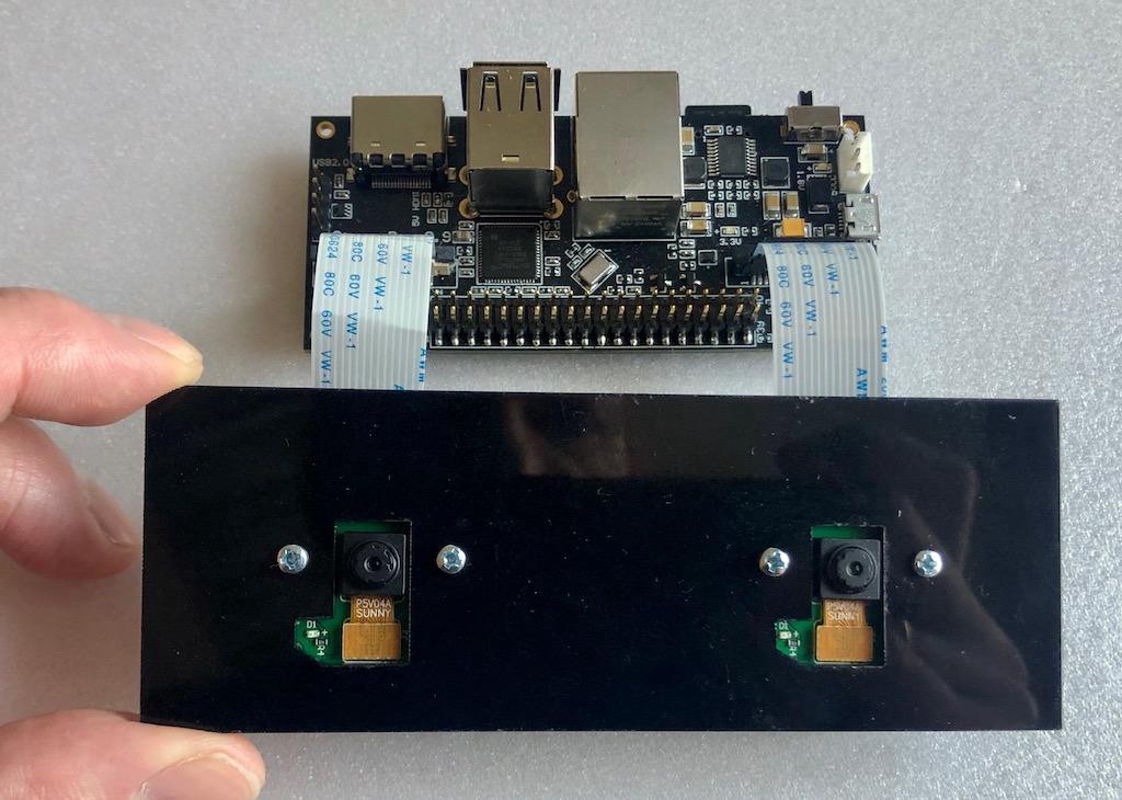 StereoPi OpenCV hardware setup